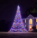 Fairybell Christmas Tree Lights - 6m Flagpoles