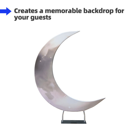 Backdrops - Moon Shape