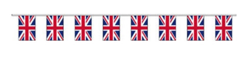 Economy Fabric Bunting - Union Flag - United Flags And Flagstaffs