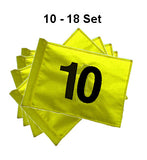 Golf Flag Sets - Numbered 1-9 or 10-18 Flags - United Flags And Flagstaffs
