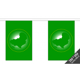 African Union Flag - Fabric Bunting Flags - United Flags And Flagstaffs
