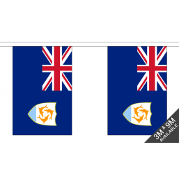 Anguilla Flag - Fabric Bunting Flags - United Flags And Flagstaffs
