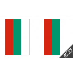 Bulgaria Flag - Fabric Bunting Flags - United Flags And Flagstaffs