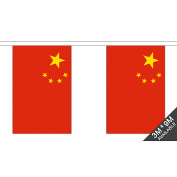 China Flag - Fabric Bunting Flags - United Flags And Flagstaffs