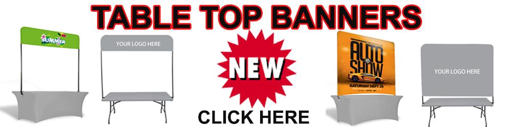 Table Top Banners