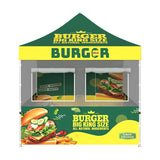 Food Service Gazebo - Full Set Bundle 10x10 Feet