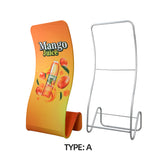 Free Standing Fabric Banner - Snake Shape