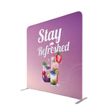 Free Standing Fabric Banner - Sloping Top