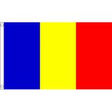 Romania National Flag - Budget 5 x 3 feet Flags - United Flags And Flagstaffs