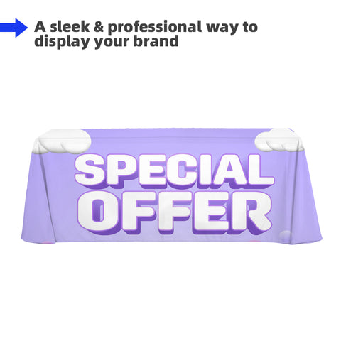 Table Cover - Standard With Split Back