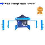 Walk Through Pavilion -Gazebo 10x10 (A3 Kit)