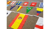 World Cup Bunting 2018 - Rectangular Flags - United Flags And Flagstaffs