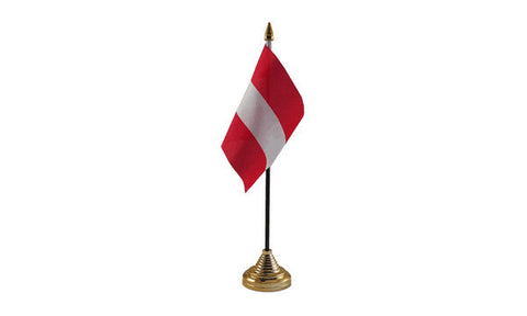 Austria Table Flag Flags - United Flags And Flagstaffs