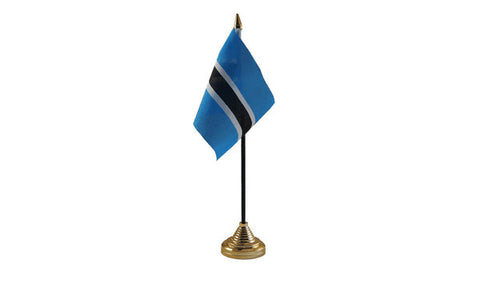 Botswana Table Flag Flags - United Flags And Flagstaffs
