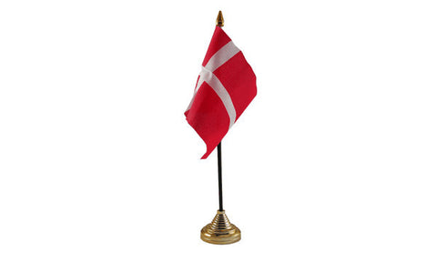 Denmark Table Flag Flags - United Flags And Flagstaffs