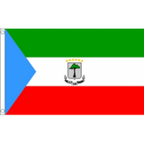 Equatorial Guinea National Flag - Budget 5 x 3 feet Flags - United Flags And Flagstaffs