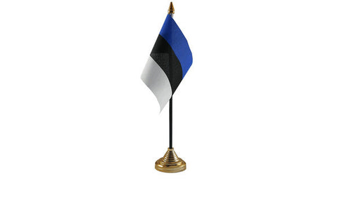 Estonia Table Flag Flags - United Flags And Flagstaffs