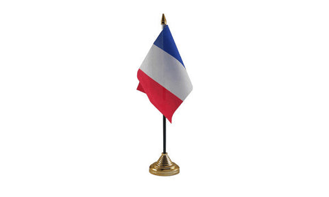 France Table Flag Flags - United Flags And Flagstaffs