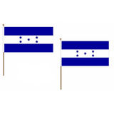 Honduras Fabric National Hand Waving Flag Flags - United Flags And Flagstaffs
