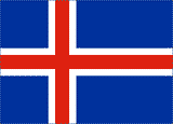 Iceland National Flag Printed Flags - United Flags And Flagstaffs