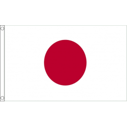 Japan National Flag - Budget 5 x 3 feet Flags - United Flags And Flagstaffs