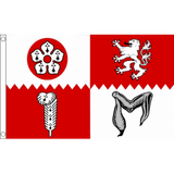 Leicestershire - British Counties & Regional Flags Flags - United Flags And Flagstaffs