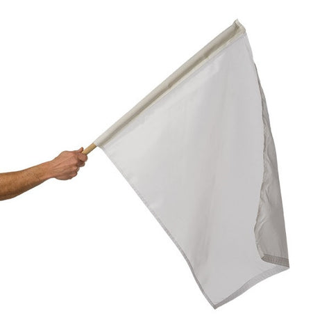 Motor Racing Flags - White Flags - United Flags And Flagstaffs