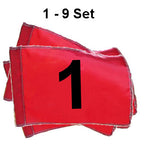 Golf Flag Sets - Numbered 1-9 or 10-18 Flags - United Flags And Flagstaffs