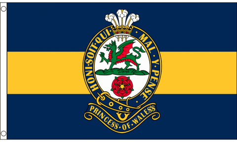 Princess of Wales's Royal Regiment Flag - British Military