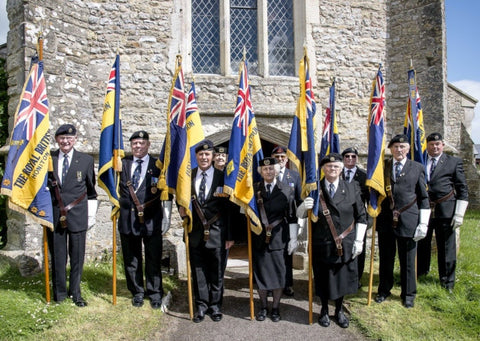 Ceremonial Standards - Made To Order And Quoted After Submission Of Artwork Flags - United Flags And Flagstaffs