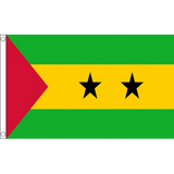 Sao Tome et Principe National Flag - Budget 5 x 3 feet Flags - United Flags And Flagstaffs