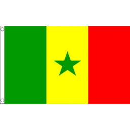 Senegal National Flag - Budget 5 x 3 feet Flags - United Flags And Flagstaffs