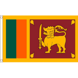 Sri Lanka National Flag - Budget 5 x 3 feet Flags - United Flags And Flagstaffs