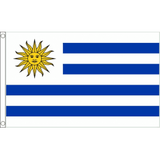 Uruguay National Flag - Budget 5 x 3 feet Flags - United Flags And Flagstaffs