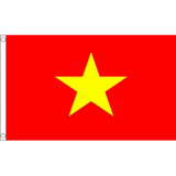 Vietnam National Flag - Budget 5 x 3 feet Flags - United Flags And Flagstaffs