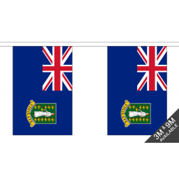 British Virgin Islands Flag - Fabric Bunting Flags - United Flags And Flagstaffs
