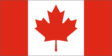 Canada National Flag Printed Flags - United Flags And Flagstaffs