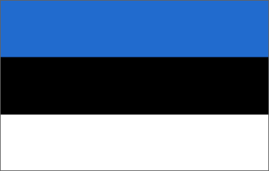 Estonia National Flag Sewn Flags - United Flags And Flagstaffs