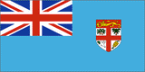 Fiji National Flag Printed Flags - United Flags And Flagstaffs