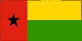 Guinea- Bissau National Flag Printed Flags - United Flags And Flagstaffs