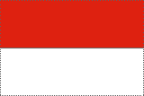 Indonesia National Flag Printed Flags - United Flags And Flagstaffs