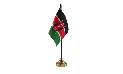 Kenya Table Flag Flags - United Flags And Flagstaffs