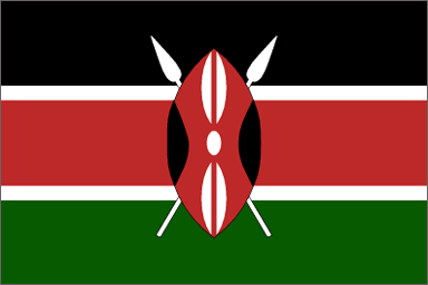 Kenya National Flag Sewn Flags - United Flags And Flagstaffs