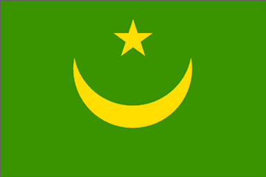 Mauritania Faso National Flag Printed Flags - United Flags And Flagstaffs