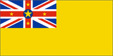 Niue National Flag Printed Flags - United Flags And Flagstaffs