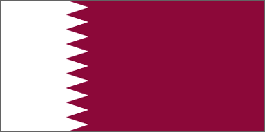 Qatar National Flag Printed Flags - United Flags And Flagstaffs
