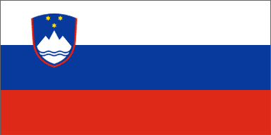 Slovinia National Flag Printed Flags - United Flags And Flagstaffs
