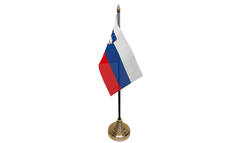 Slovenia Table Flag Flags - United Flags And Flagstaffs